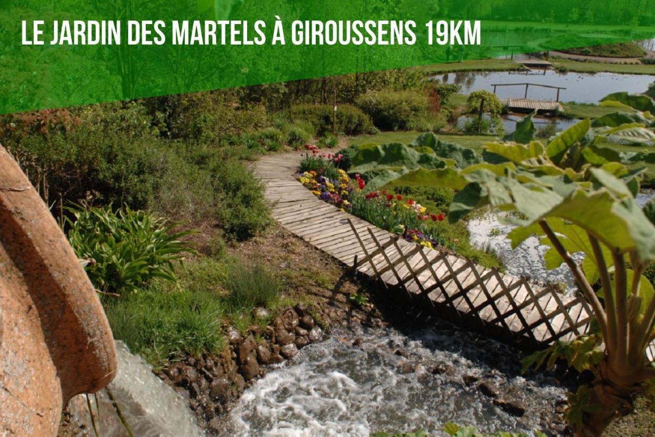 Le Gite Nature Bien-Etre Piscine Chauffee Privee Du Tarn Entre Toulouse Et Albi & Les Cottages Du Tarn Peyrole Eksteriør billede